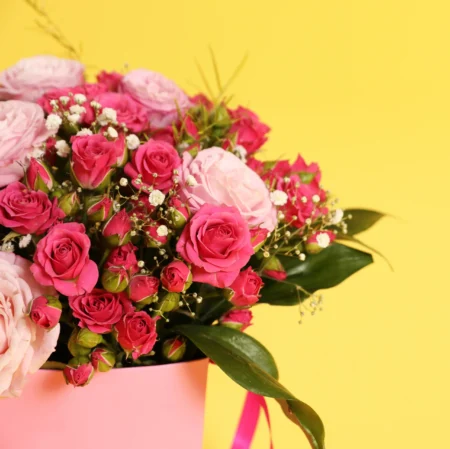 Secret Garden – Hat Box Arrangement